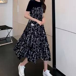 고품질 니트원피스 패턴 쉬폰원피스 봄원피스 미니원피스 (WFKEOU6)