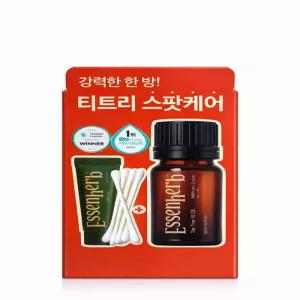 에센허브 티트리 100 오일 10ml 기획(+크림10ml+면봉 50P)