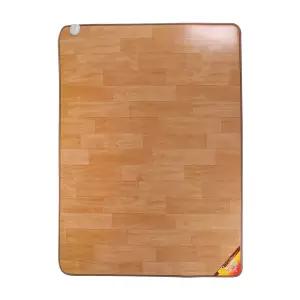 한일 의료기 황토 우드 마루 거실 전기 매트 150 더블