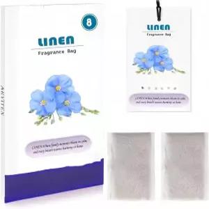 아리텐 8팩 옷장 탈취 서랍용 대형 린넨 향 주머니 오래 지속되는 포푸리 가방 가정용 향수 방향제