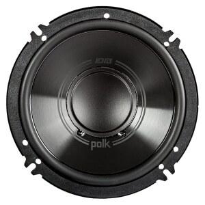 Polk 오디오 DB6502 DB+ 시리즈 자동차 및 해양 스피커, 6.5인치 양방향 구성 요소 스피커 시스템, 4옴 임피던스, 35-23kHz 주파수 응답, 폴리프로필렌 우퍼 콘, 그리고 별도의 실크 돔 트위터