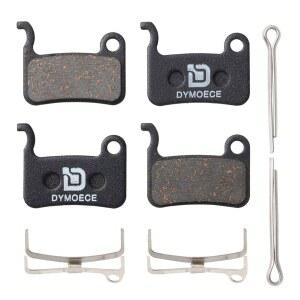 Dymoece Shimano Deore XT XTR LX SLX Hone Alfine Saint 디스크 브레이크와 호환되는 자전거 브레이크 패드 2쌍(수지, 세미 메탈릭, 소결 금속)
