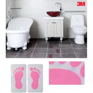 어린이집 유치원 화장실 발모양 논슬립스티커 강력부착 요양원 인기 내구성