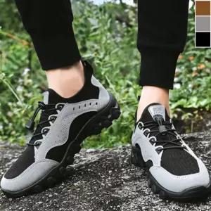 남성 캐주얼 운동화 워킹슈즈 아웃도어 스타일 사계절