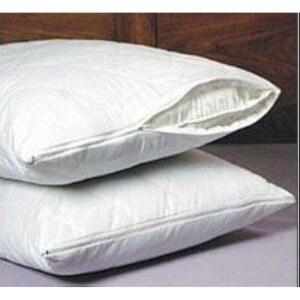 새로운 지퍼 퀼팅 베개 커버 2종 세트 - 킹 사이즈