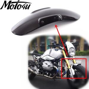 [호환품]100% 실제 탄소 섬유 바이크 오토바이 앞 타이어 펜더 머드 가드 페어링 3K 능 직물 광택 BMW 호환