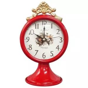 무소음 주석 알람시계 레드 장미_GB9096 (WFKEPYH)