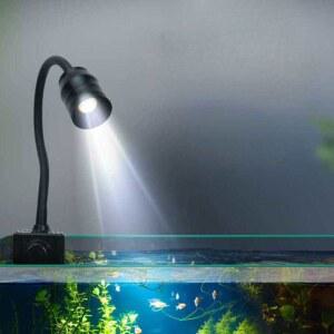 수족관에 다운라이트 광재 어항등 미니 30큐브 스팟 수족조명등 전원 어항 조명