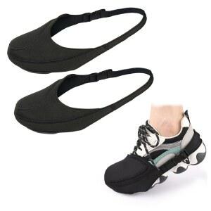 앙질리 2피스 모터사이클 시프터 신발 보호대, 기어 변속 패드, 모터사이클용 조절 가능한 부츠 미끄럼 방지 패드가 있는 커버