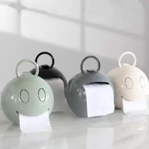 [퍼니메이커]니본 스마일 휴지케이스 롤 휴지통 휴지함 페이퍼 휴지 휴지롤