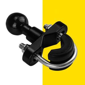 [호환품]바이크 오토바이 핸들바 U 볼트 마운트 베이스 키트 액세서리 2.2cm 볼 클램프 브래킷 전화 거치대