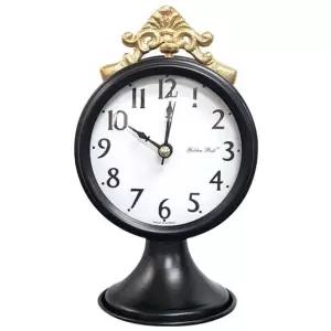 주석 무소음 알람시계 블랙_GB9115 (WFKEPYO)