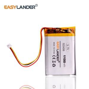 Corsair Void PRO RGB Hs70 무선 블루투스 교체용 리튬 이온 폴리머 배터리 GPSMp5DVR GPS용 3 스레드 5234