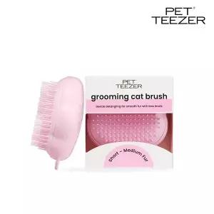 [탱글티저][펫티저] 캣 그루밍 브러쉬 밀레니얼 핑크