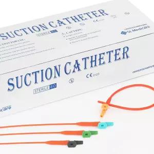 에스엘 2홀밸브 멸균 석션카테터 흡인용튜브 100개