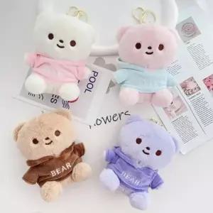 베어 후드 곰인형키링 곰돌이 인형 가방고리 BEAR 옷입은
