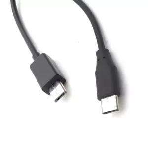보조배터리연결용 C타입to마이크로5핀 USB변환케이블 15cm