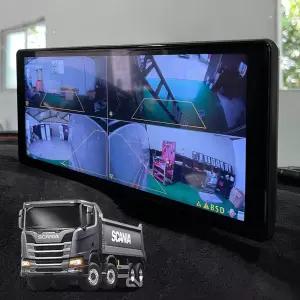 스카니아 R540덤프 호환 4채널블랙박스 트럭커