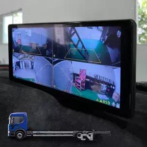 스카니아 P360 호환 4채널블랙박스 트럭커