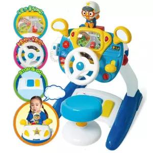 신체균형 두뇌발달 폴리스 뽀로로 운전놀이 장난감선물 평가인증교구 어휘능력