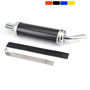 50 125CC 오토바이 배기 머플러 스트리트 ATV 파이프 부품 소음기 28MM MOTOCR 스쿠터