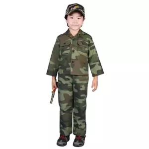 직업 역할극 군인 상의n모자n모자 의상세트 간접체험놀이 유치원교구 연극소품