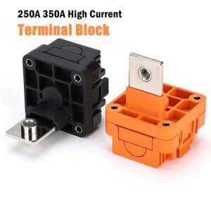 리튬 배터리 터미널 블록  단일 핀 에너지 저장 캐비닛 고전류 산업용 벽  350A