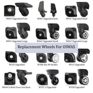 OIWAS 슈트케이스 휠 트롤리 박스  범용 액세서리  도르래 롤러  수리 유지 보수 부품에 적합