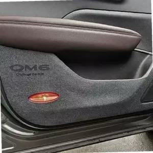 QM6 도어 커버 발자국 커버 기스 스크래치 펠트 커버