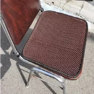 3D메쉬통풍의자끈방석/사무실의자/식당의자/학교의자 통풍방석 3D메쉬방석