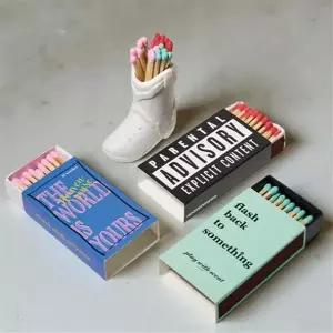 성냥통 케이스 팔각성냥 제작 빈티지 휴대용 캠핑 헤븐센스