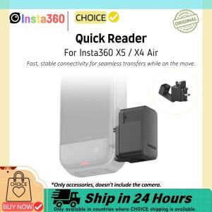 인스타360 X5 퀵 리더 USB 3.0 파일 전송 메모리 카드 저장 케이스 IOS 안드로이드 인스타 360 X4 에어  액
