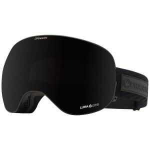 드래곤 X2 스노우 고글 (한밤/한밤)