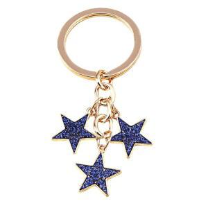 미피셔 여성 스타즈 가방 매력 귀여운 에나멜 열쇠고리 지갑 액세서리 카와이 에스테틱 선물, 블루-B