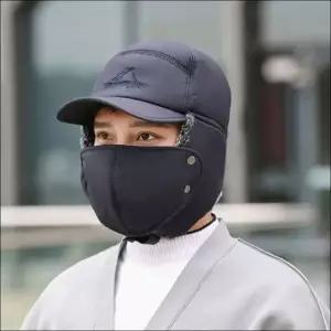 방한모 털마스크 군밤모자 겨울모자 3컬러 귀달이