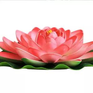 연잎 꽃모형 조경 연꽃 연못 불교 조화