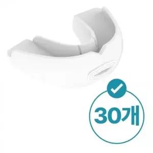 수면 마우스피스 잠잘때 소음방지 치아보호 30개 이빨 가드 수면 소음방지 슬립케어 스플린트 맞춤 용