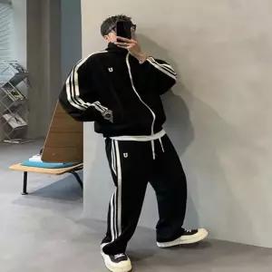 [라일리의류] Rly 남성 2컬러 트랙집업 라인 트랙팬츠 트레이닝세트