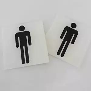 남자 화장실 아크릴 표지판 표지판 화장실 탈의실 WEDC1BC