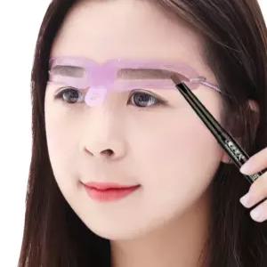 눈썹정리 그리기 틀 가이드 여자눈썹그리기 8종세트