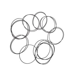 호환 카세트 플레이어용 고무 벨트  비디오 레코더 턴테이블 수리 70-100mm  혼합  20 개