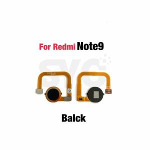 호환 샤오미 레드미 Note 9 Pro 홈 버튼 지문 메뉴 반환 키 센서 플렉스 케이블용 1Pcs  스캐너