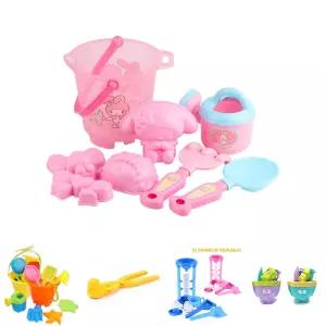 산리오 마이멜로디 통 모래놀이/키즈/아이/어린이/물놀이/놀잇감/장난감/유아동/아기/완구/도구/모양/모래