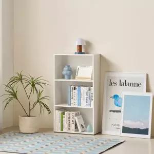 히트가구 RG134 오픈 3단 책장 600 3colors