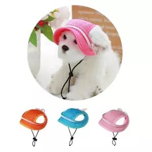 모자 썬캡 자외선차단 산책모자 썬바이저 PET 강아지