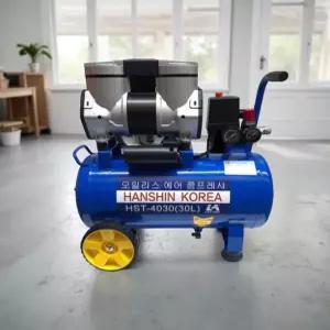 에어건100s 철에어건 에어구리스펌프 에어구리스주입기 오일없는 콤프레샤