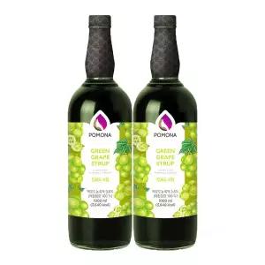 메가커피 포모나 청포도 시럽 1000ml 2개세트