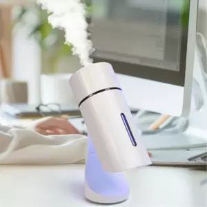 겨울철 사무실 각도 조절 탁상용 무선가습기 260ml 지하실 여행용 책상