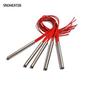 호환 SNTER 5pcs 220V 카트리지 가열 요소 10MM 전기 히터 막대 400W 길이