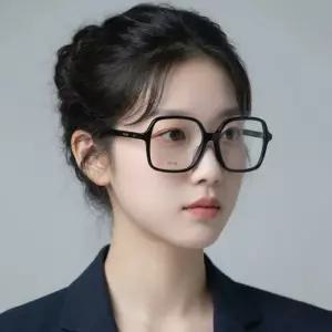 셀린느 안경테 CL50126I 001 블랙 사각 얇은 뿔테 빅사이즈 명품 남자 여자